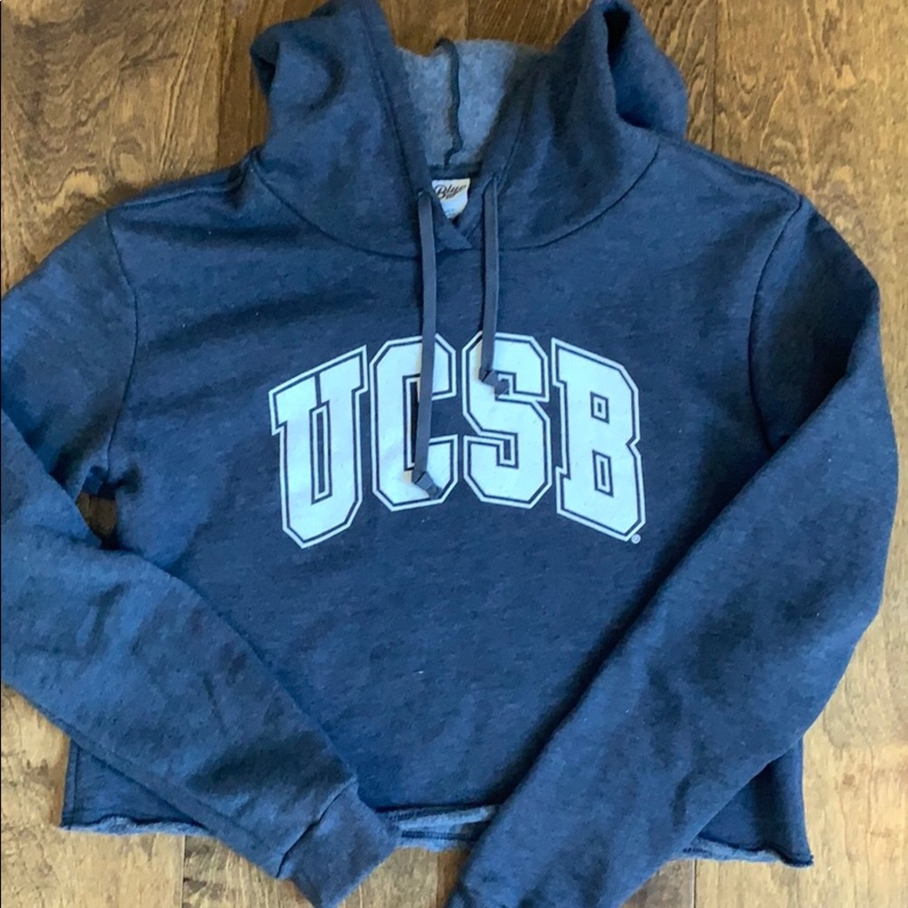 UCSB CROPPED SWEATSHIRT